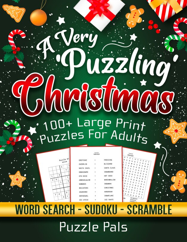 Front cover_A Very Puzzling Christmas
