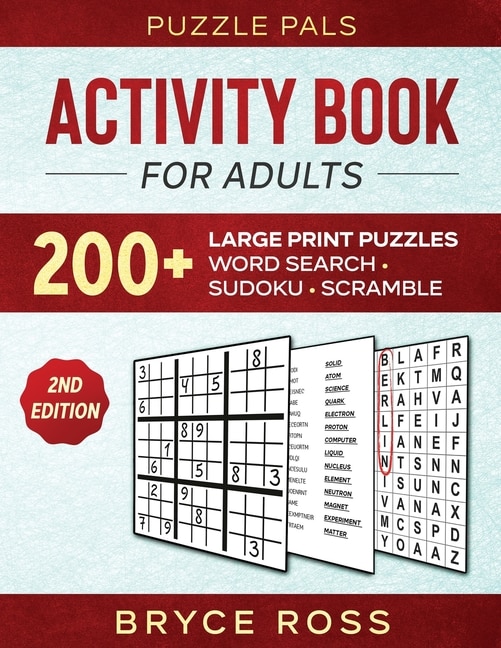 Couverture_Activity Book For Adults