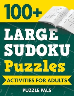 Front cover_100+ Large Sudoku Puzzles