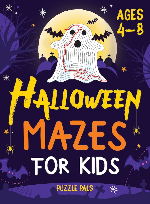 Couverture_Halloween Mazes For Kids