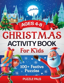 Front cover_Christmas Activity Book For Kids