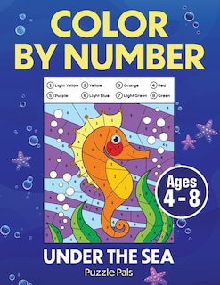 Front cover_Under The Sea Color By Number