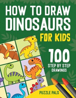 Front cover_How To Draw Dinosaurs