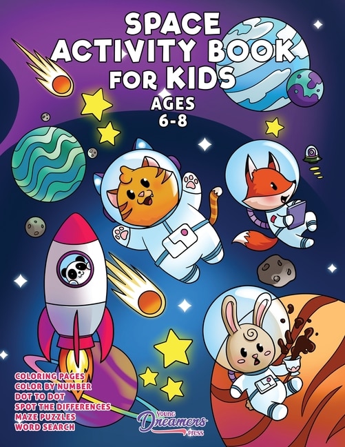 Couverture_Space Activity Book for Kids Ages 6-8