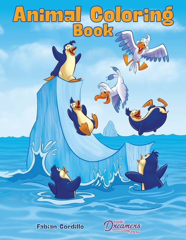 Front cover_Animal Coloring Book