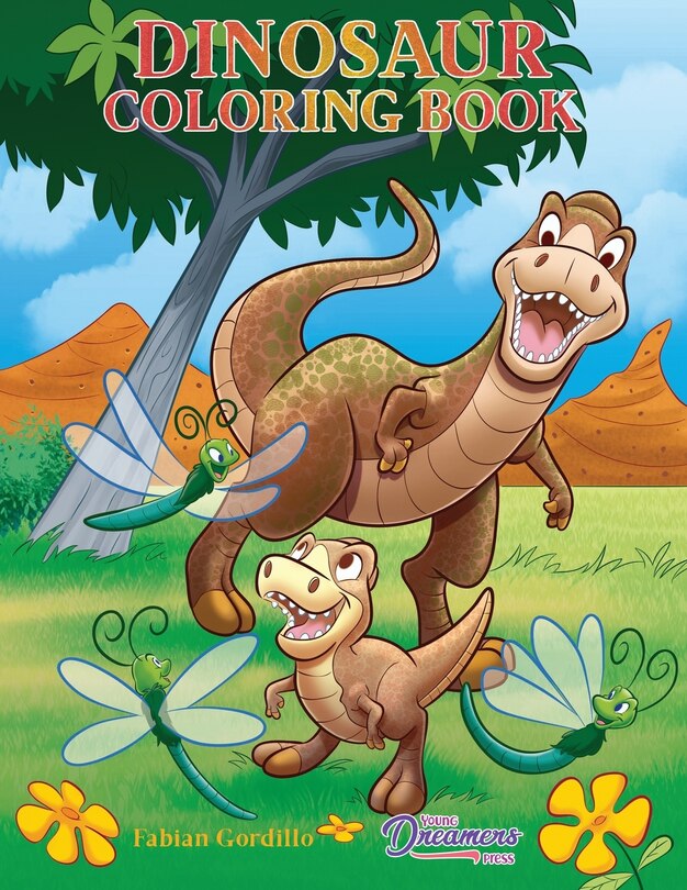 Front cover_Dinosaur Coloring Book