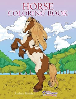 Front cover_Horse Coloring Book