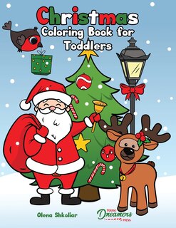 Front cover_Christmas Coloring Book for Toddlers