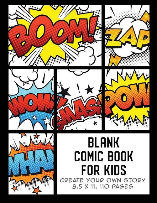 Front cover_Blank Comic Book for Kids