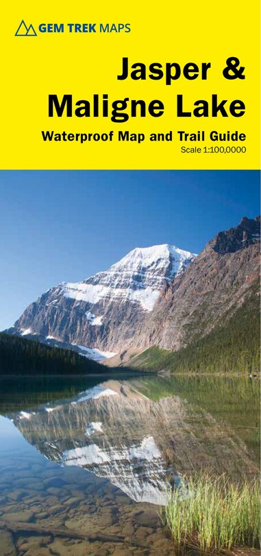Couverture_Jasper and Maligne Lake Map