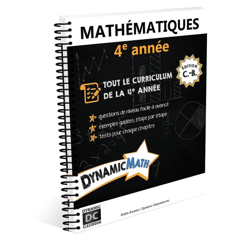 Front cover_Mathématiques 4e année, C.-B. édition
