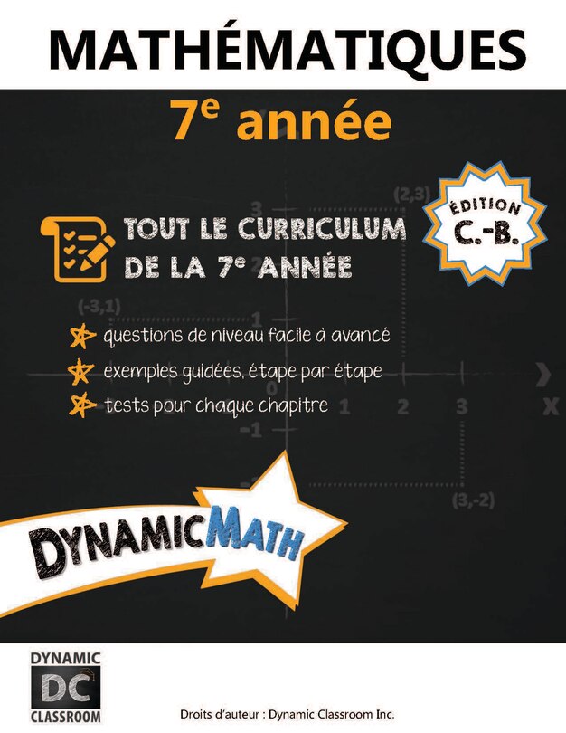 Front cover_Mathématiques 7e année, C.-B. édition