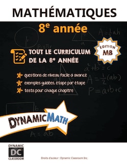 Couverture_Dynamic Math book Manitoba 8e année