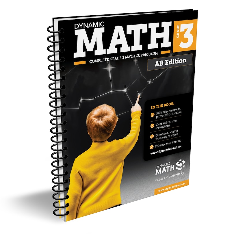 Front cover_Dynamic Math Grade 3 (AB Edition)