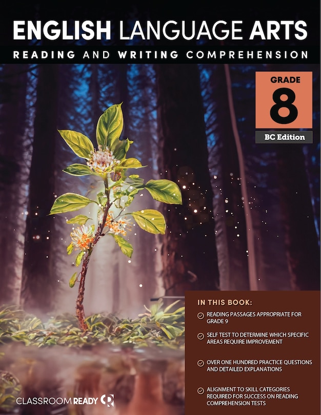 Front cover_English Language Arts Grade 8 - BC Edition
