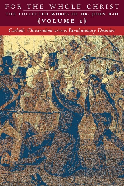 Couverture_Catholic Christendom versus Revolutionary Disorder