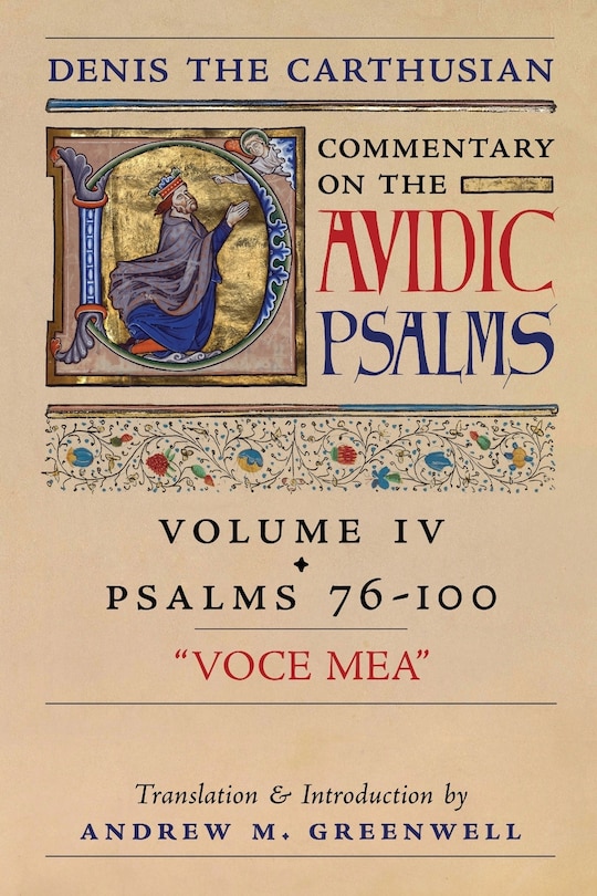 Couverture_Voce Mea (Denis the Carthusian's Commentary on the Psalms)