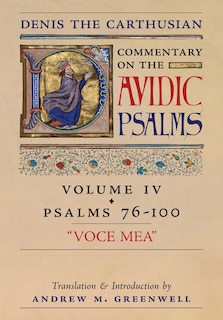 Front cover_Voce Mea (Denis the Carthusian's Commentary on the Psalms)