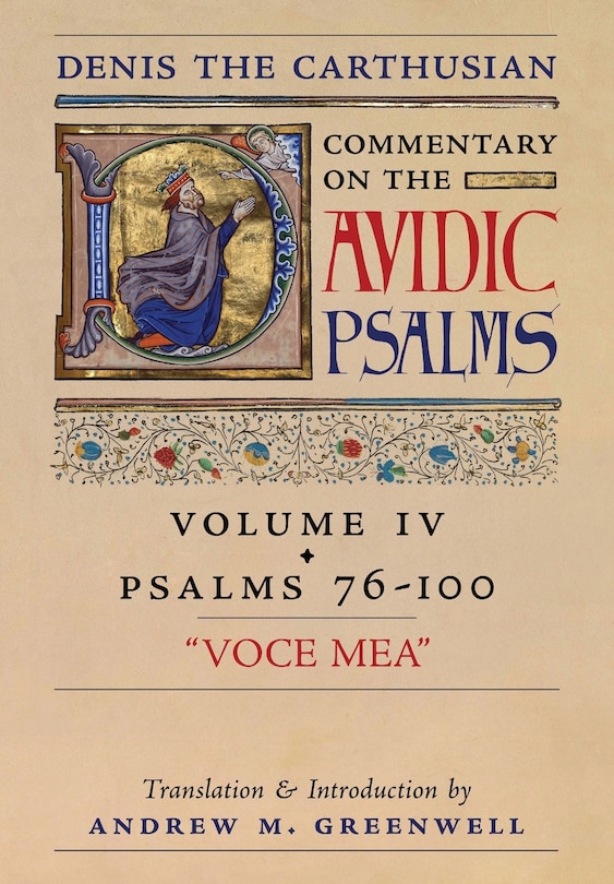 Front cover_Voce Mea (Denis the Carthusian's Commentary on the Psalms)