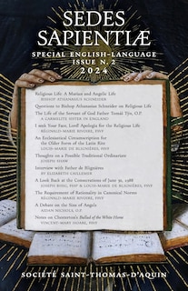 Front cover_Sedes SapientiÆ