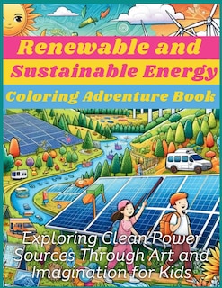 Front cover_Renewable and Sustainable Energy Coloring Adventure Book