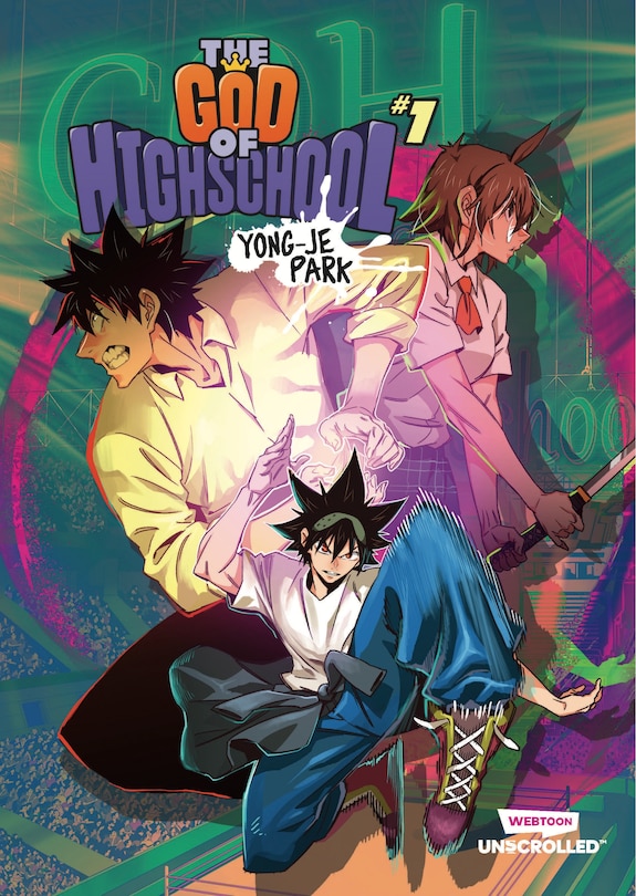 Front cover_The God of High School, Vol. 1