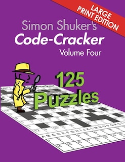 Front cover_Simon Shuker's Code-Cracker Volume Four (Large Print Edition)