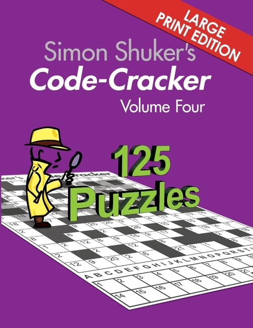 Front cover_Simon Shuker's Code-Cracker Volume Four (Large Print Edition)