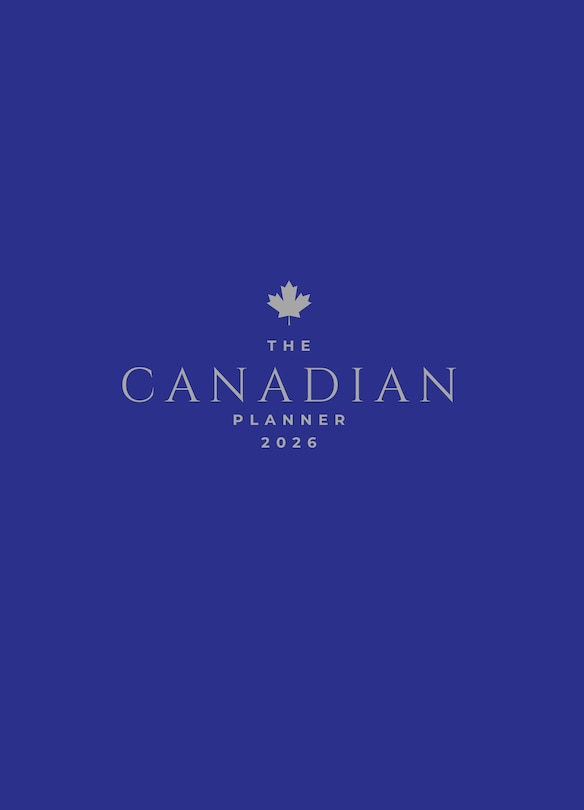 Front cover_The Canadian Planner 2026 (Blue)