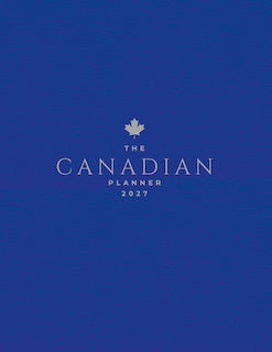 Front cover_The Canadian Planner 2027 (Blue)