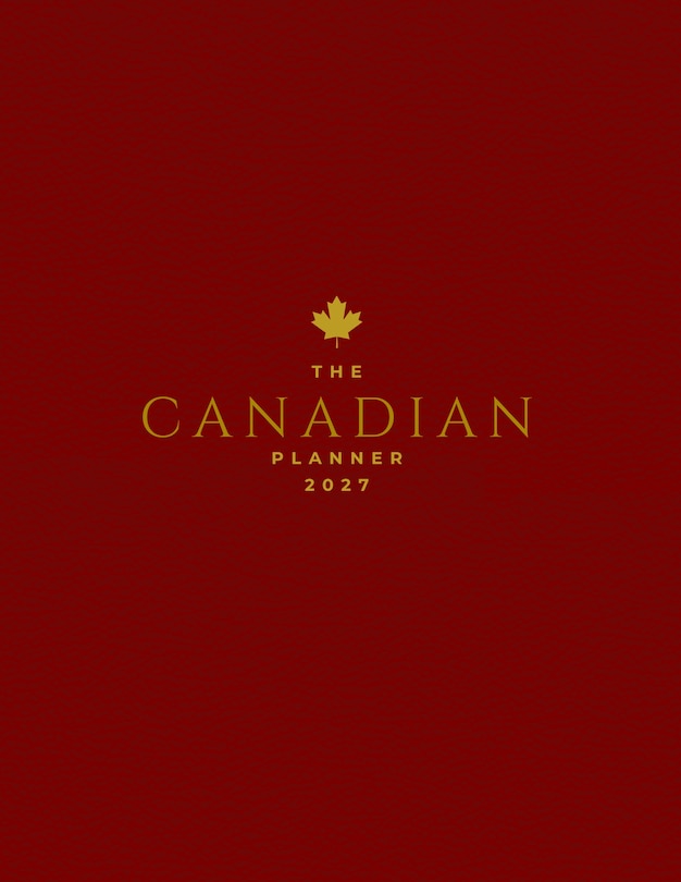 Front cover_The Canadian Planner 2027 (Red)