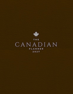 Front cover_The Canadian Planner 2027 (Brown)