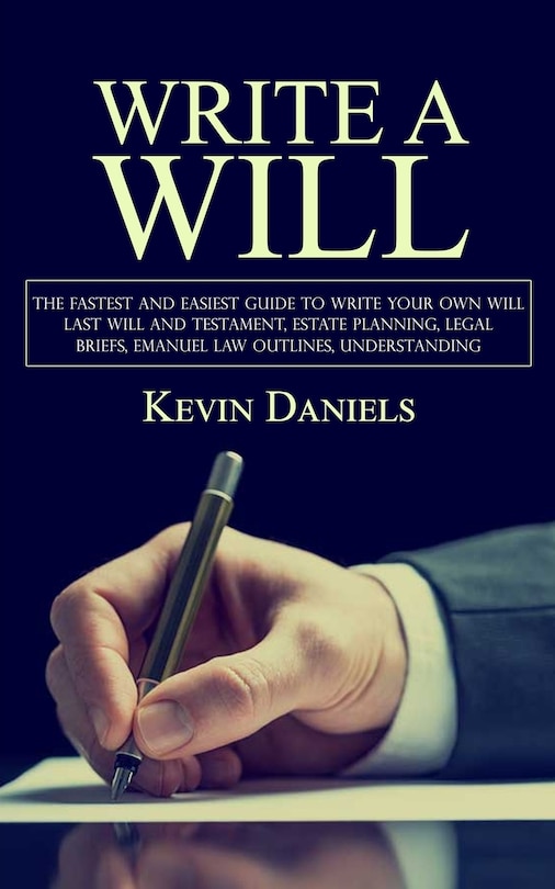 Front cover_Write a Will
