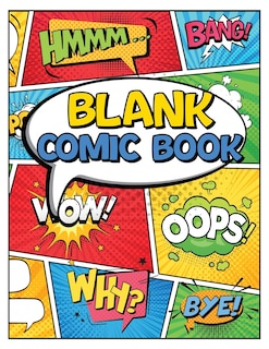 Front cover_Blank Comic Book Panels