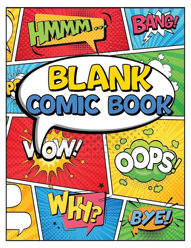 Front cover_Blank Comic Book Panels