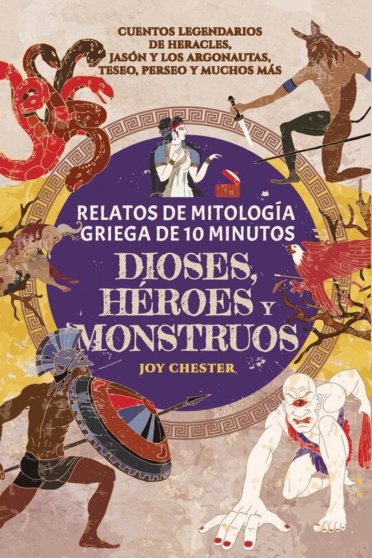 Front cover_Relatos de mitología griega de 10 minutos- Dioses, héroes y monstruos