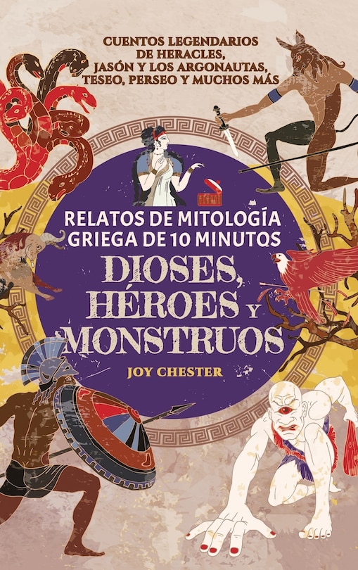 Front cover_Relatos de mitología griega de 10 minutos- Dioses, héroes y monstruos