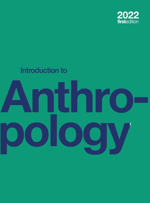 Front cover_Introduction to Anthropology (hardcover, full color)