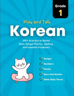 Front cover_Play and Talk Korean, Grade 1
