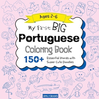 Couverture_My Big Portuguese Coloring Book for Kids