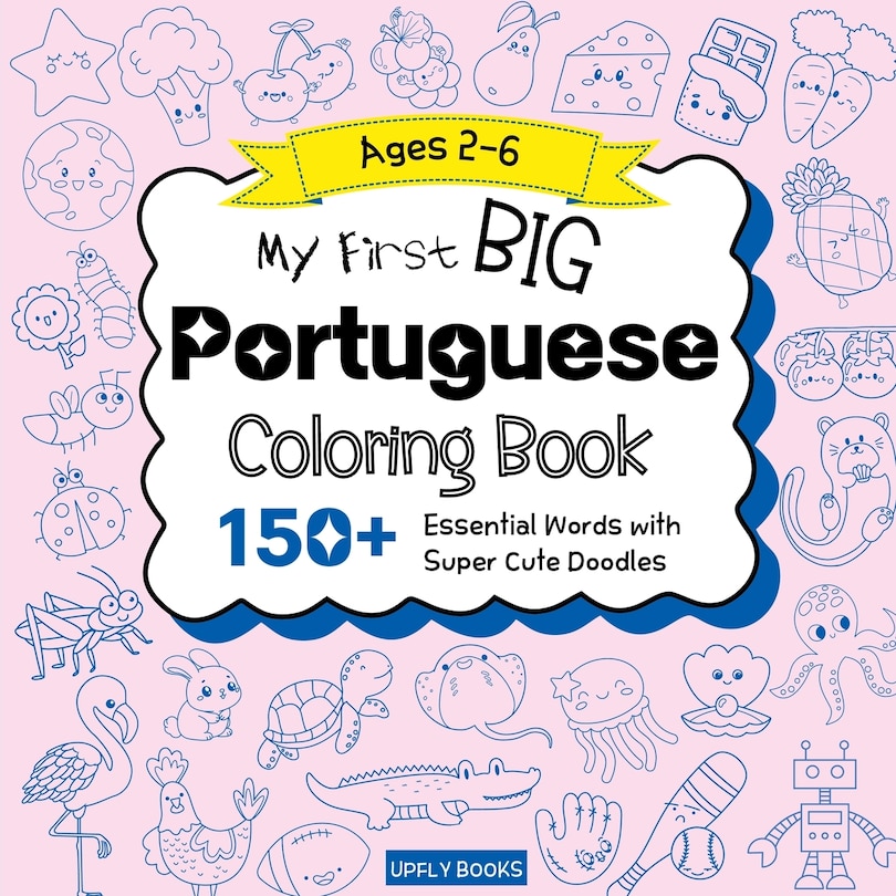 Couverture_My Big Portuguese Coloring Book for Kids