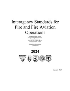 Front cover_Interagency Standards for Fire and Fire Aviation Operations 2024