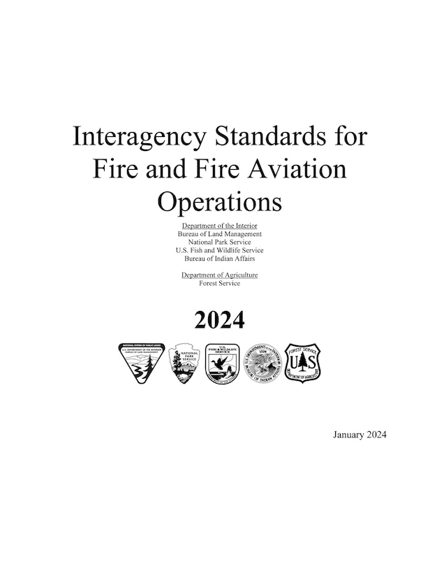 Front cover_Interagency Standards for Fire and Fire Aviation Operations 2024