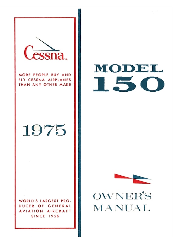 Front cover_Cessna 1975 Model 150 Owner's Manual