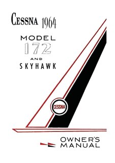 Front cover_Cessna 1964 Model 172 and Skyhawk Owner's Manual