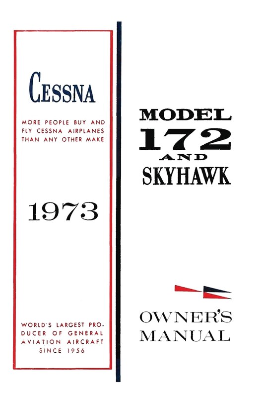 Couverture_Cessna 1973 Model 172 and Skyhawk Owner's Manual