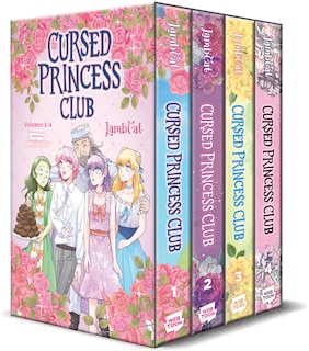 Front cover_Cursed Princess Club Box Set (Volumes 1-4)