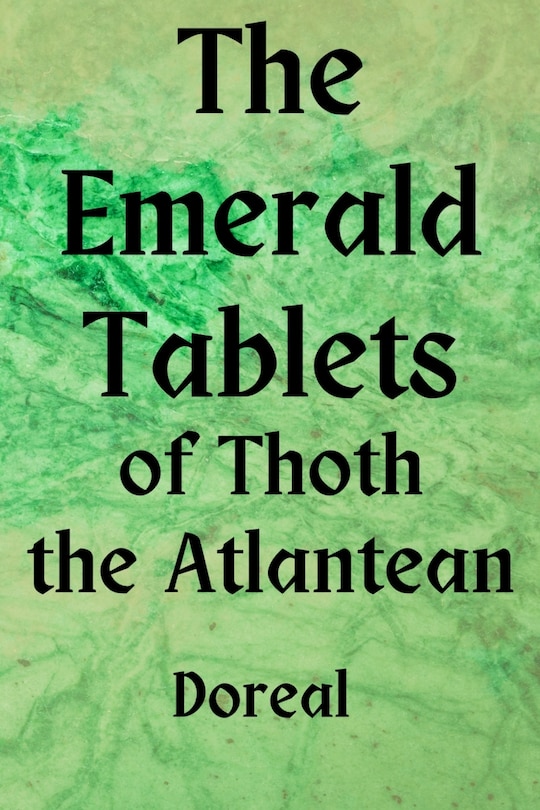 Couverture_The Emerald Tablets of Thoth The Atlantean