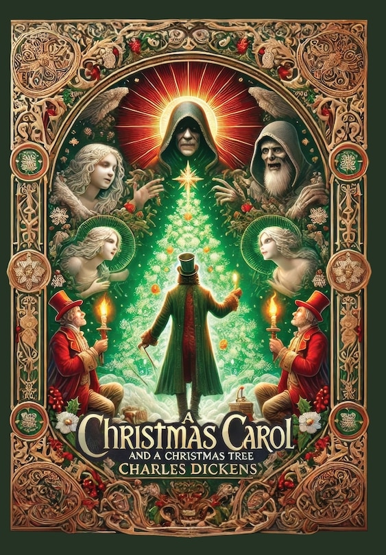 Front cover_A Christmas Carol and A Christmas Tree (Collector's Edition) (Illustrated) (Laminated Hardback with Jacket)