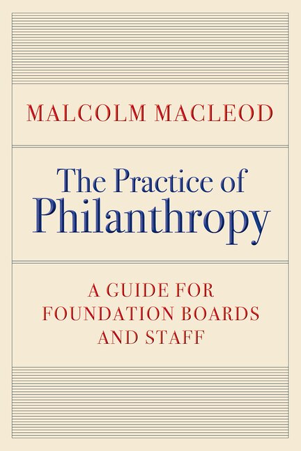 Front cover_The Practice of Philanthropy